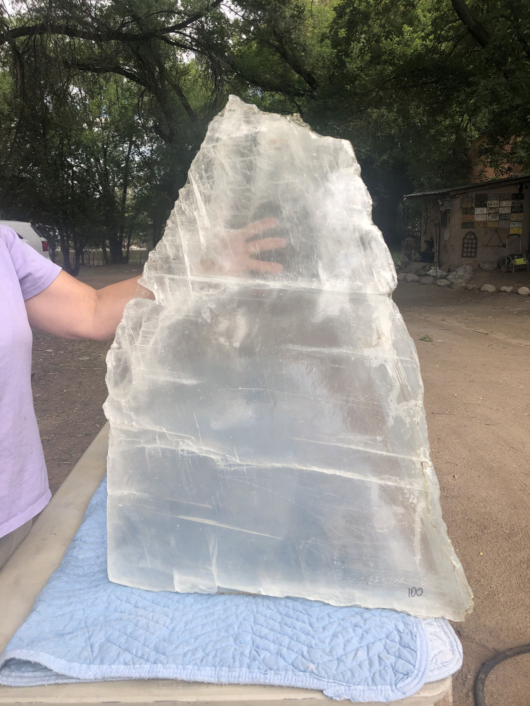 100 lb. Selenite Slab - UT