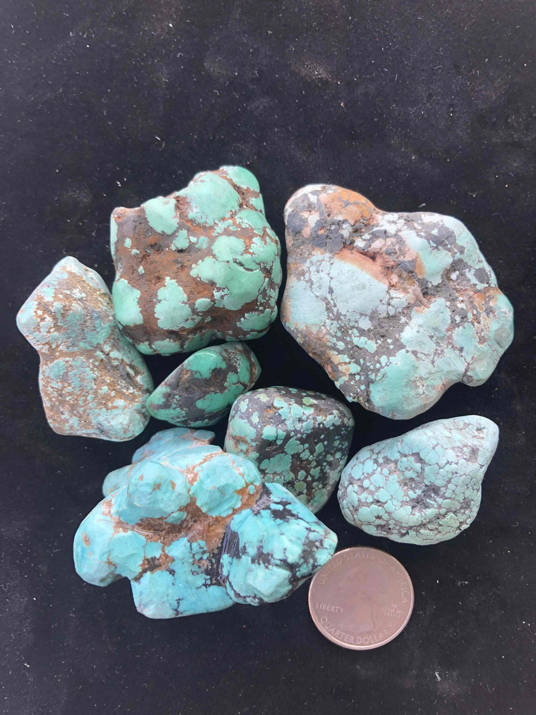 Natural Hubei Turquoise Parcel