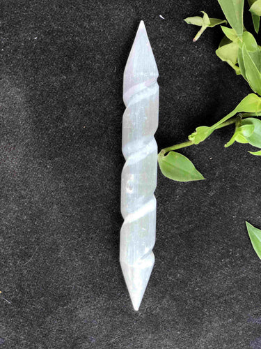 Pointed tip Selenite Wands